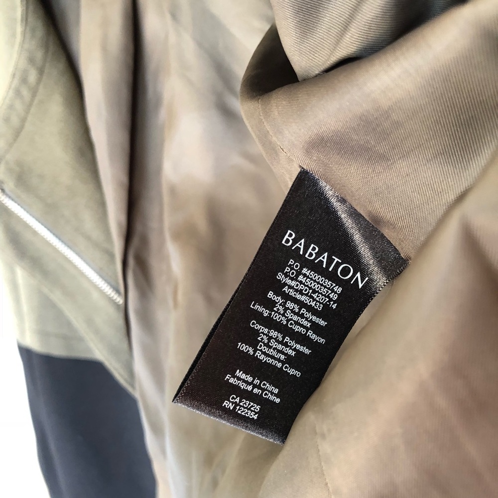 New without tags, BABATON color block jacket - Picture 6 of 6